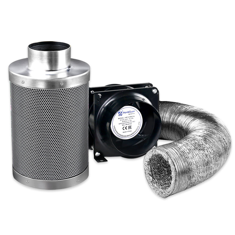 Green Fingers 6"Ventilation Kit Fan Hydroponics Grow Tent Kit Carbon Filter Duct,Green Fingers 6"Ventilation Kit Fan Hydroponics Grow Tent Kit Carbon Filter