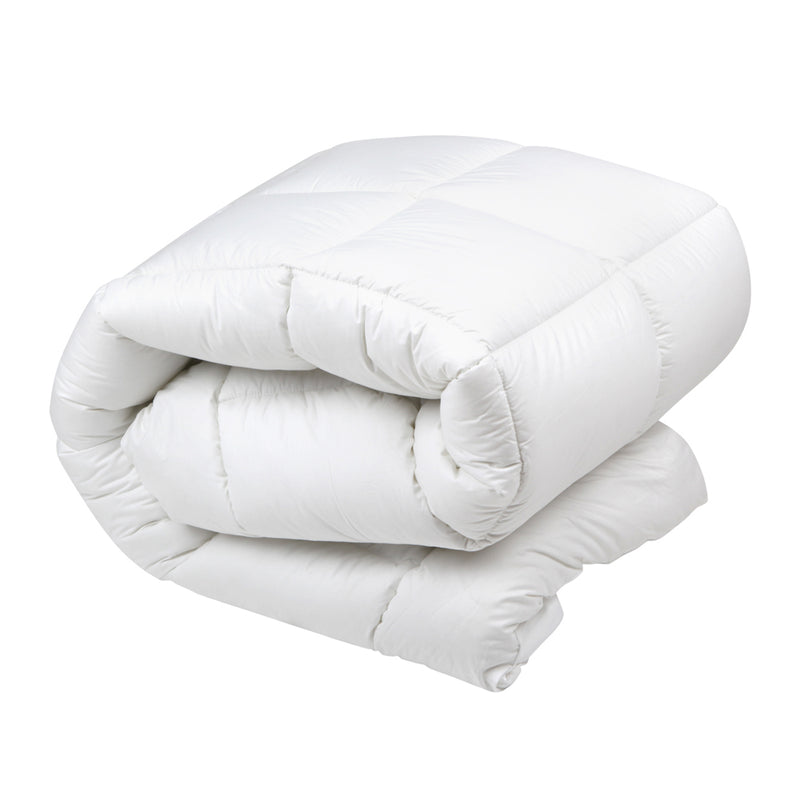 Giselle Bedding 500GSM Duck Down Feather Quilt Super King
