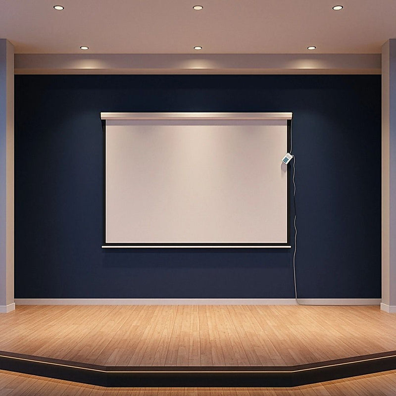 120" Electric Motorised Projector Screen TV +Remote