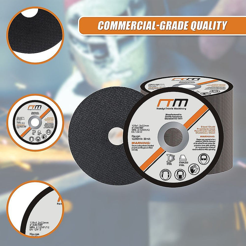 125mm 5" Cutting Disc Wheel for Angle Grinder x50