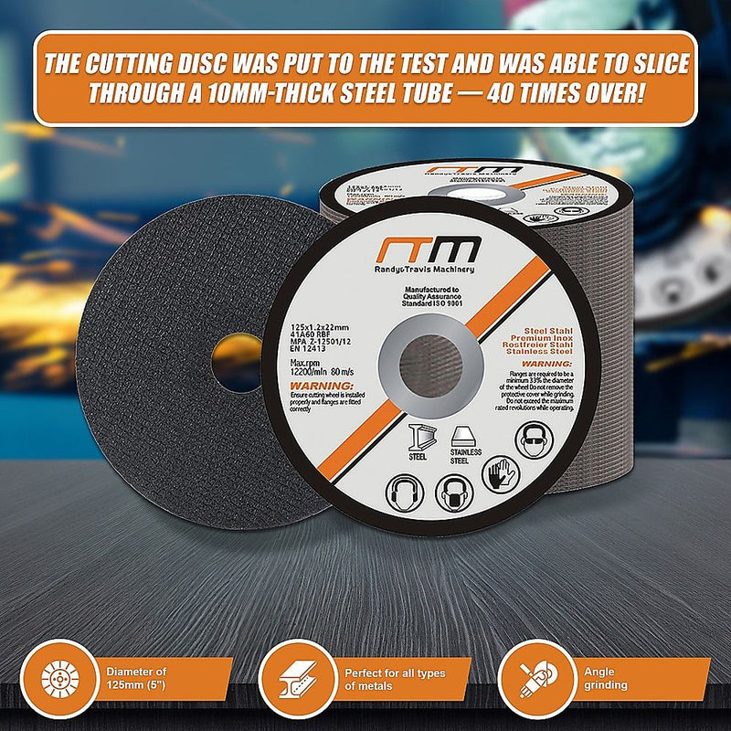 125mm 5" Cutting Disc Wheel for Angle Grinder x50