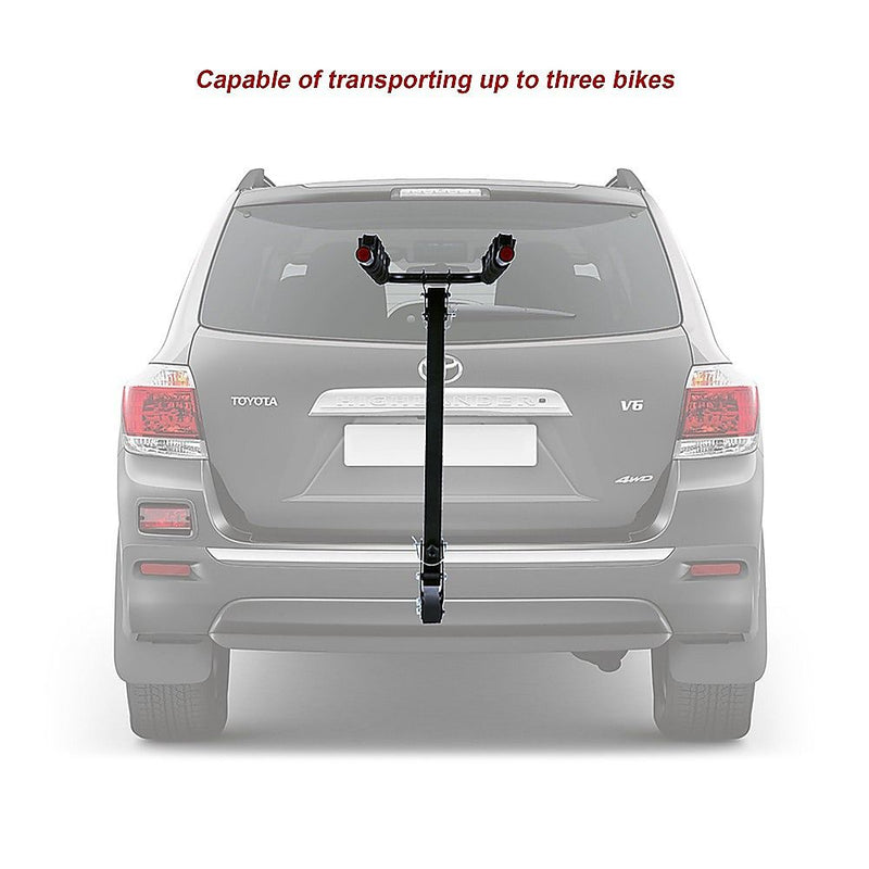 3 Bicycle Rack Hitch Mount Bike Carrier for Car and SUV Tow Bar