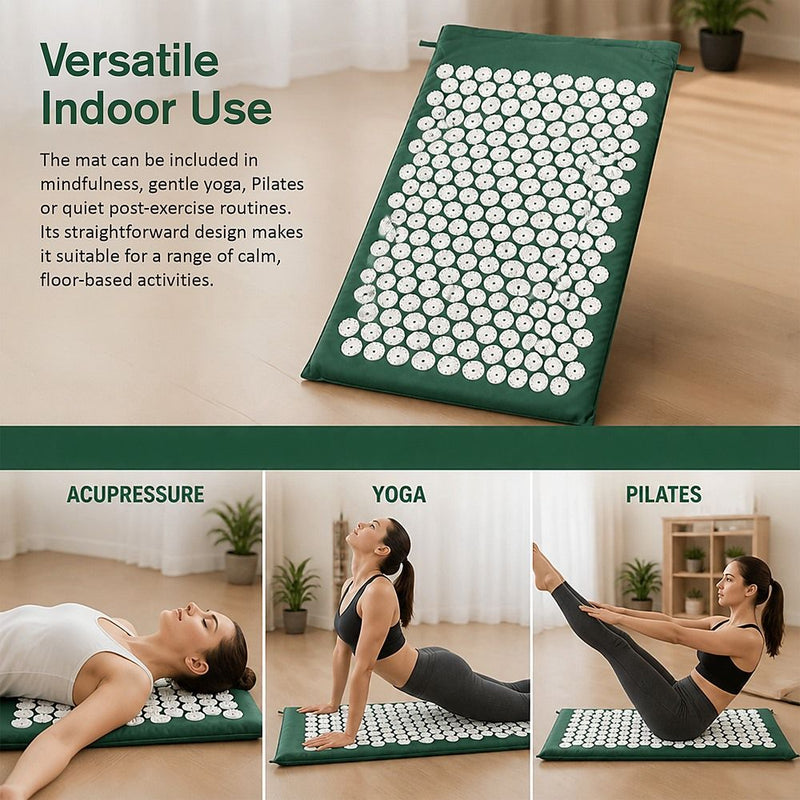Acupressure Yoga Health Fitness Mat - Kung Fu Pilates Acupuncture