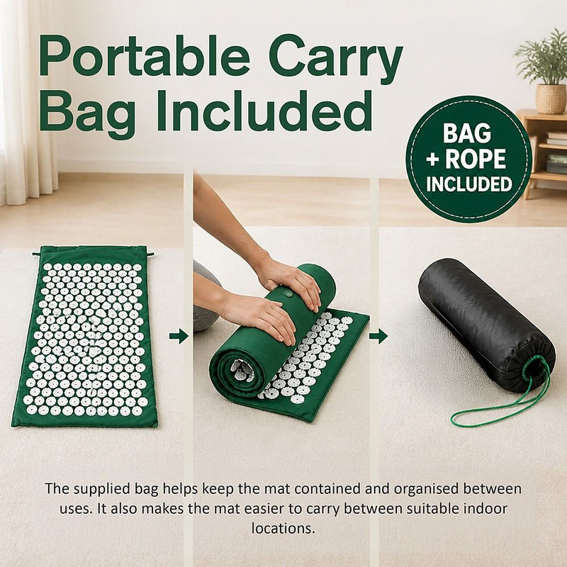 Acupressure Yoga Health Fitness Mat - Kung Fu Pilates Acupuncture