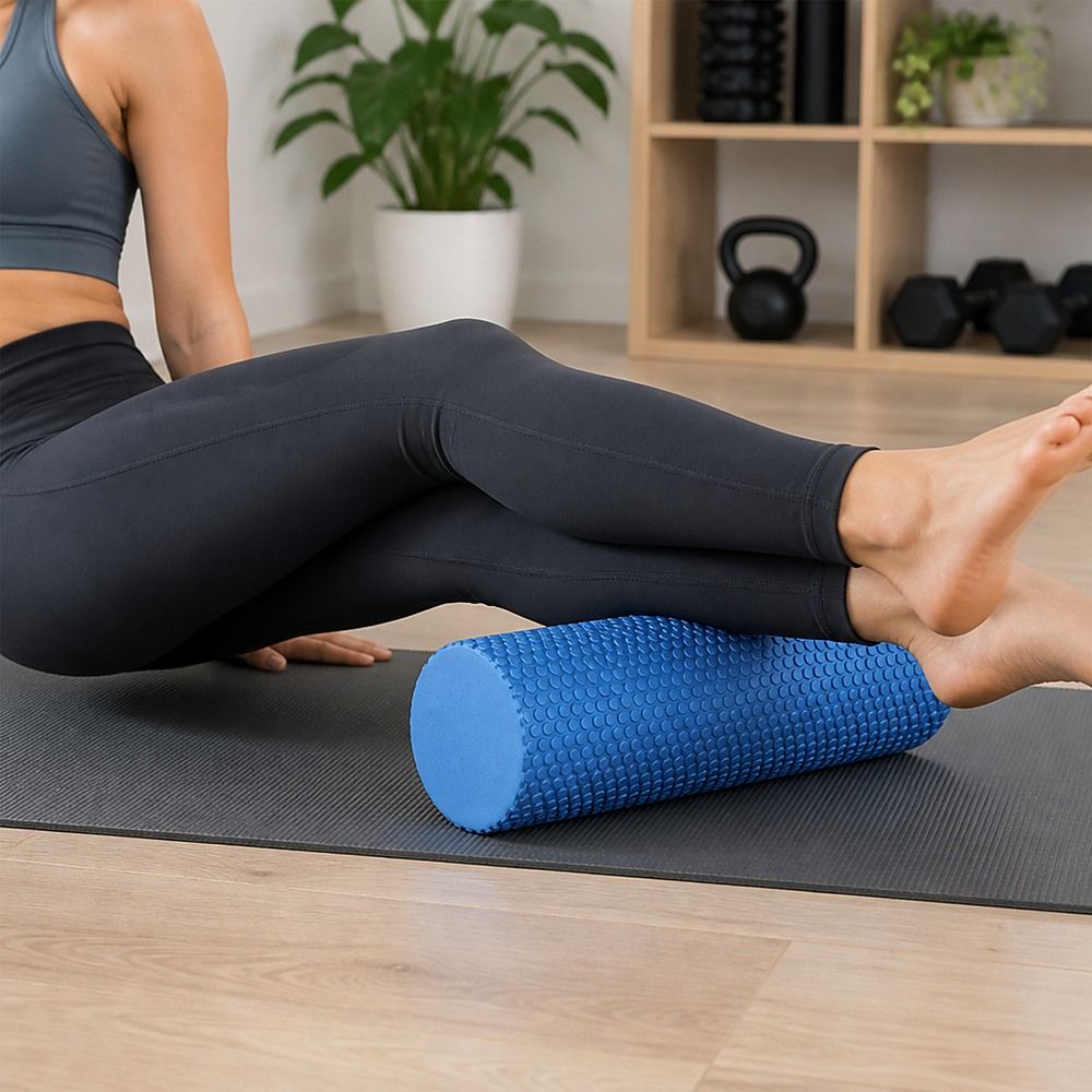45 x 15cm Physio Yoga Pilates Foam Roller