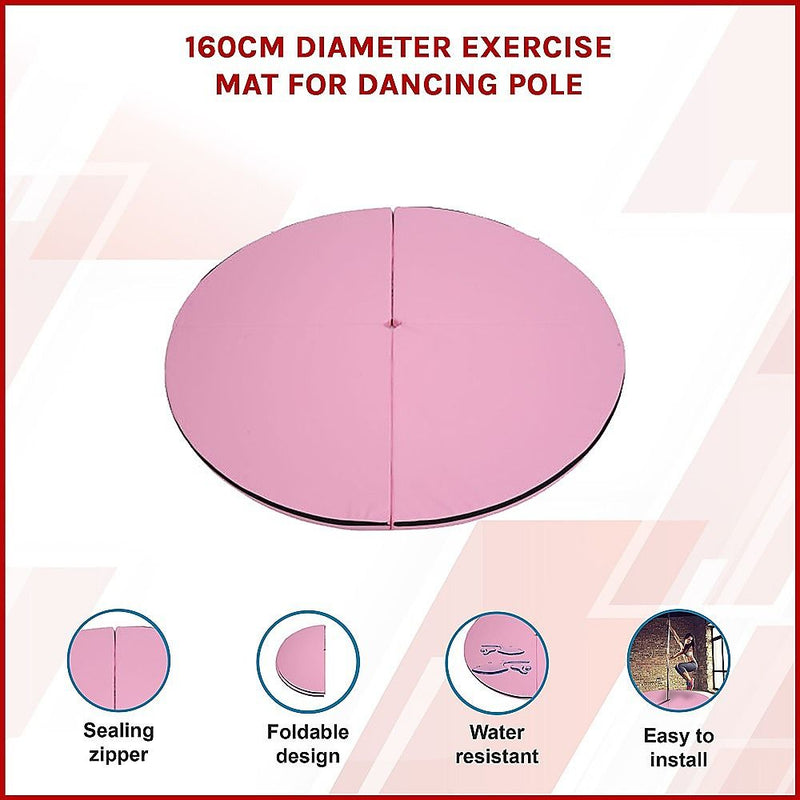 160cm Diameter Exercise Mat for Dancing Pole