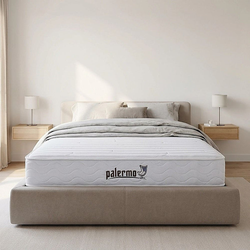 Contour Encased Coil Queen Mattress – Hybrid Support with CertiPUR-US Certified Foam Comfort Layers