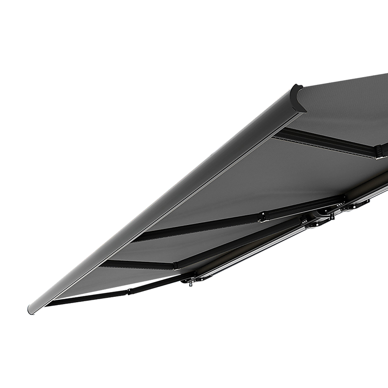 Motorised Retractable Awning – 5.0x3.0m Grey Full Cassette Design