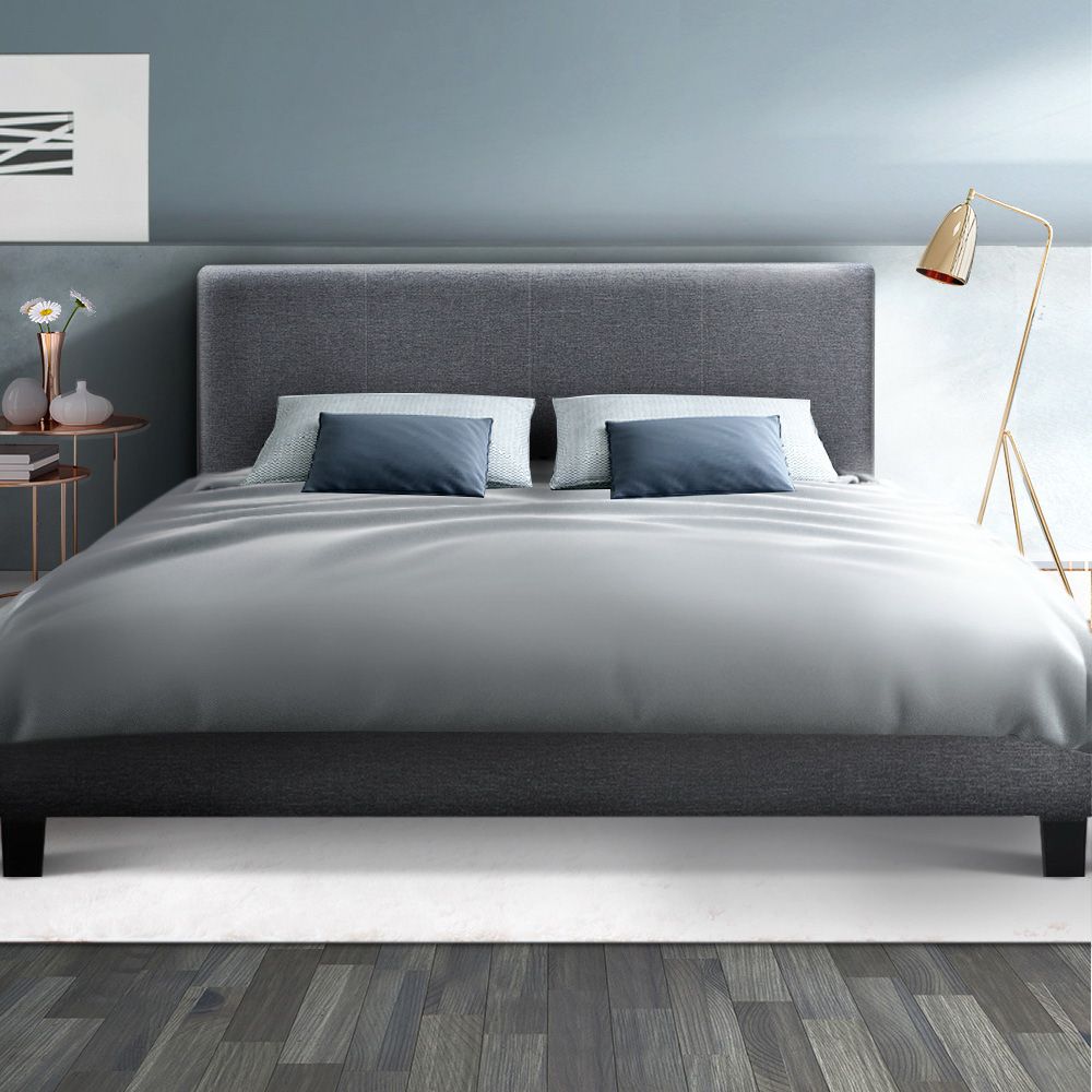Artiss Neo Double Bed Frame – Grey