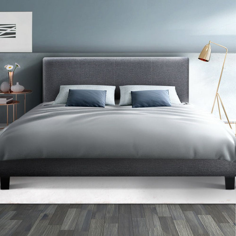 Artiss Neo Double Bed Frame – Grey