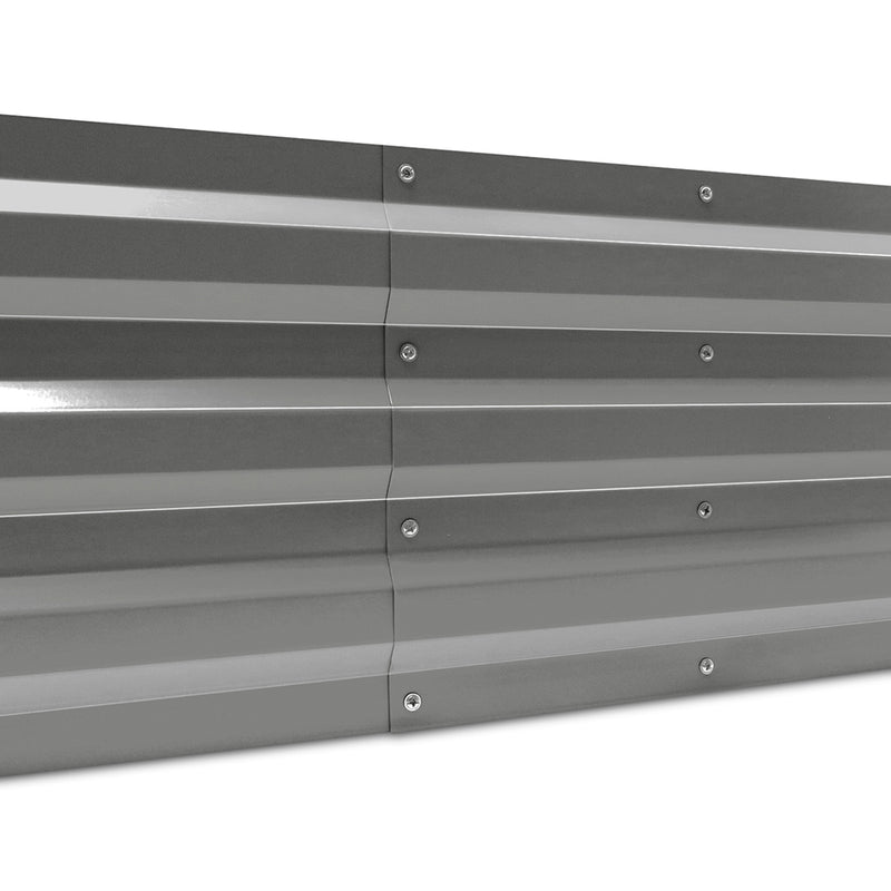 Green Fingers Garden Bed 150x90cm Planter Box Raised Container Galvanised Steel