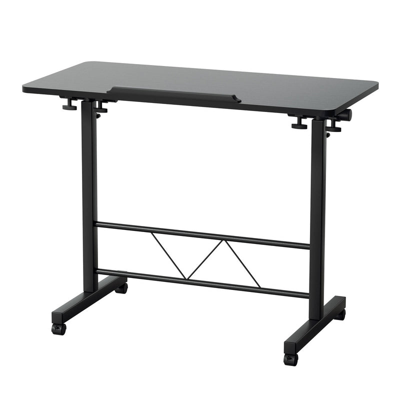 Artiss Mobile Laptop Desk – 80 × 40 × 64 - 88 cm – Black