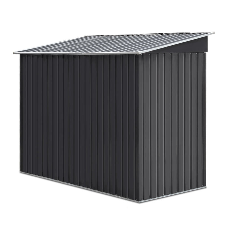 Giantz Garden Shed 2.38x1.31M w/Metal Base Sheds Outdoor Storage Tool Workshop Sliding Door