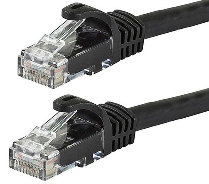 ASTROTEK CAT6 Cable 0.5m/50cm - Black Color RJ45 Ethernet Network LAN UTP Patch Cord 26AWG