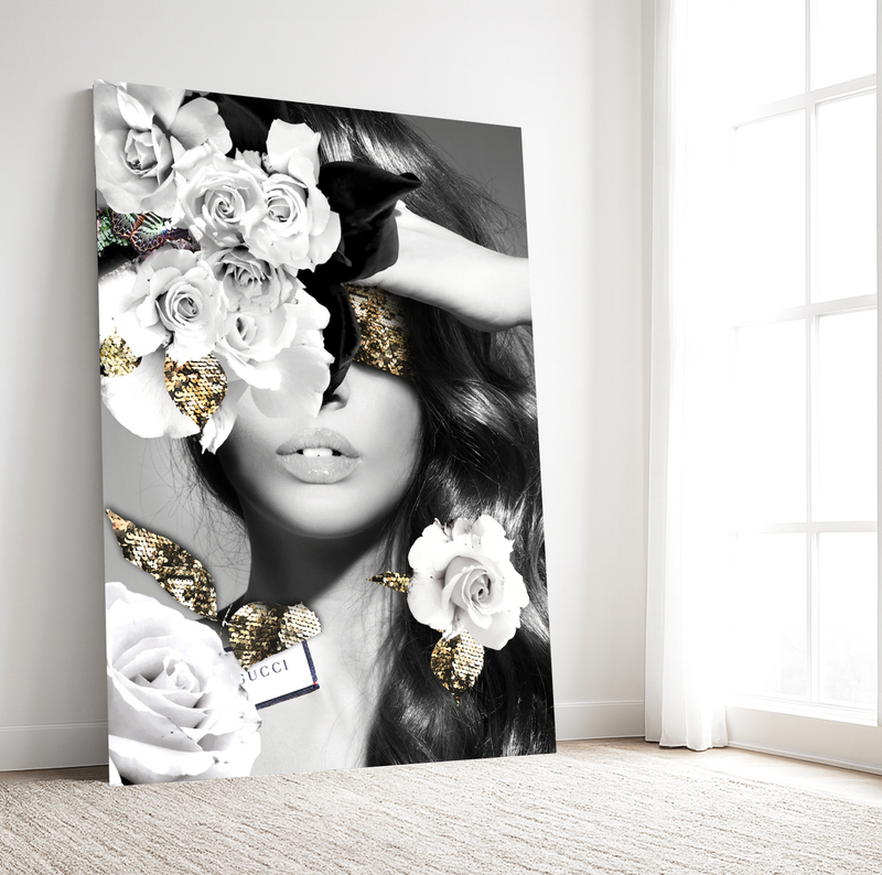 Interior Ave - Made In Italy - 90cm x 60cm White Framed Artwork