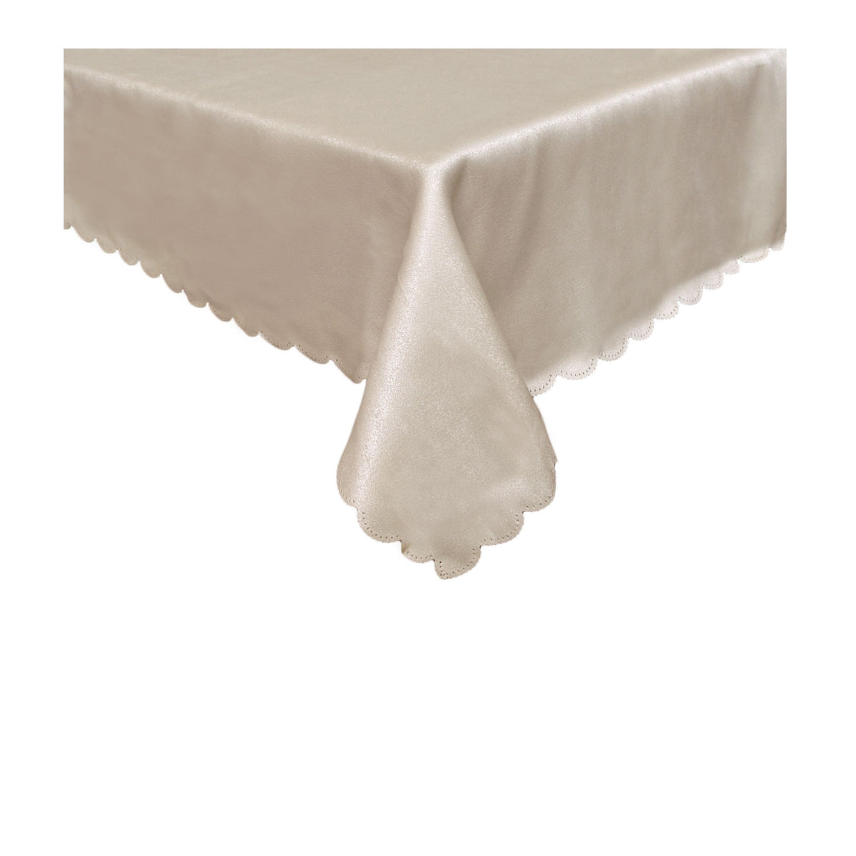 Jacquard Table Cloth Mist Taupe 150 × 270 cm