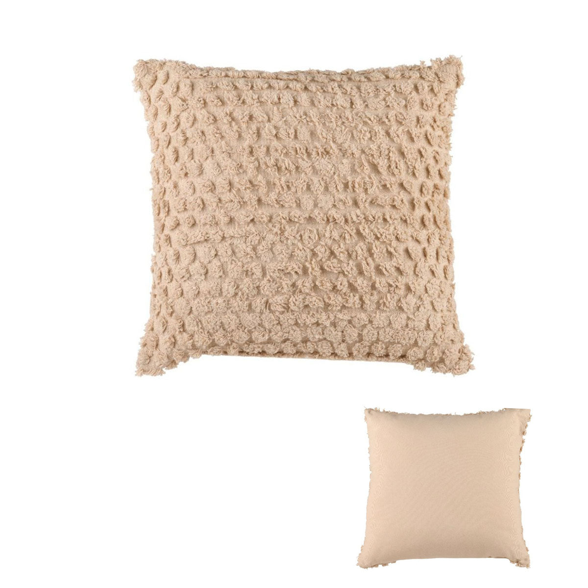 Accessorize Pippa Stone Square Filled Cushion 45 cm x 45 cm