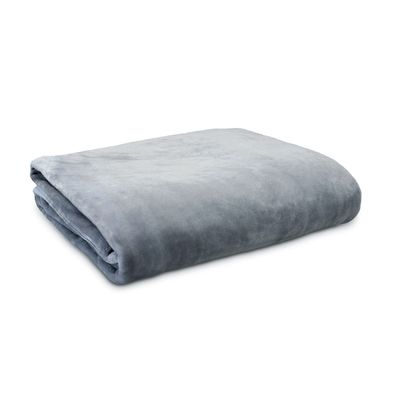 Ardor Lucia Push Blanket Silver Super King