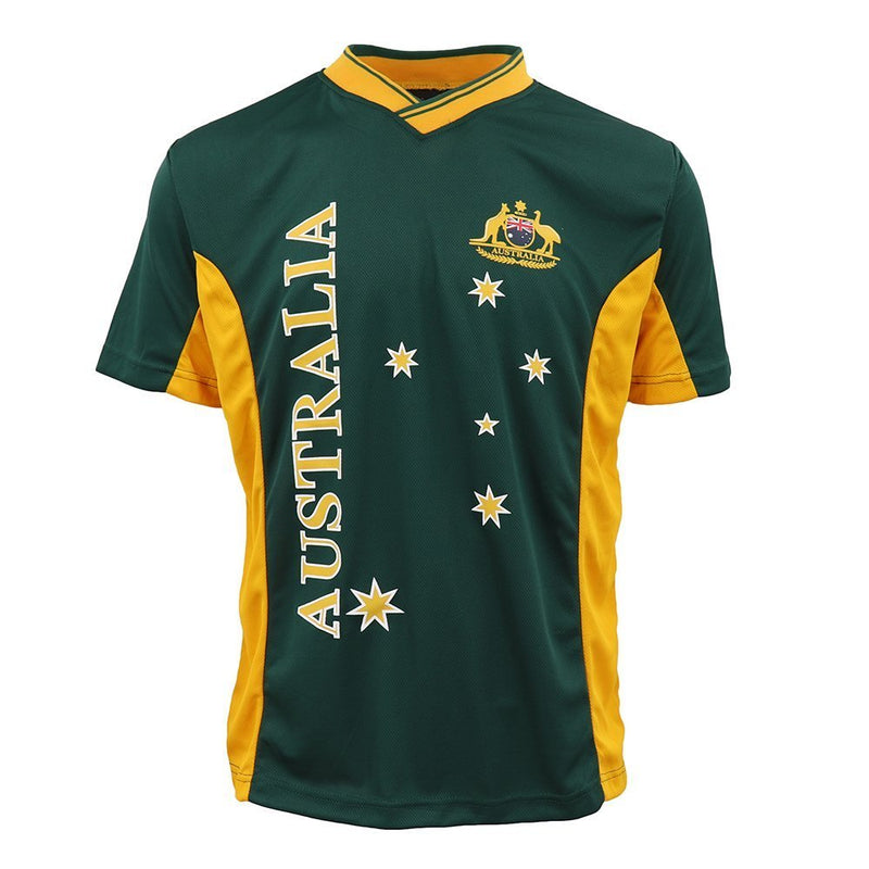 Kids Australia Souvenir Sports Top – Green, Size 14 (Kids)