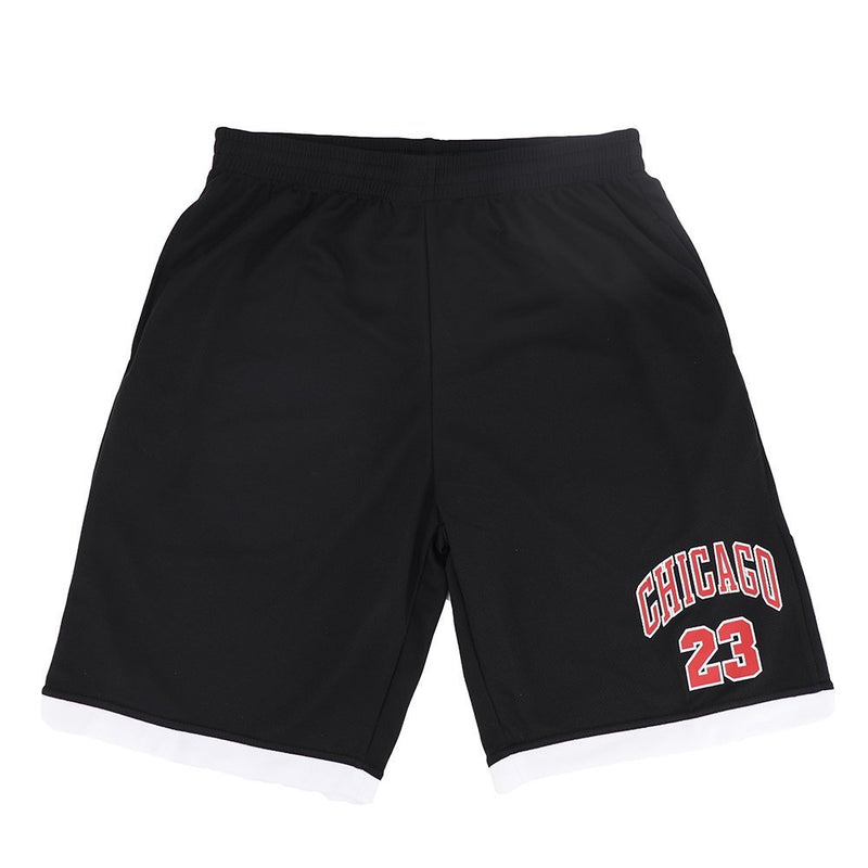 Men’s Basketball Shorts – Black - Chicago 23, 2XL