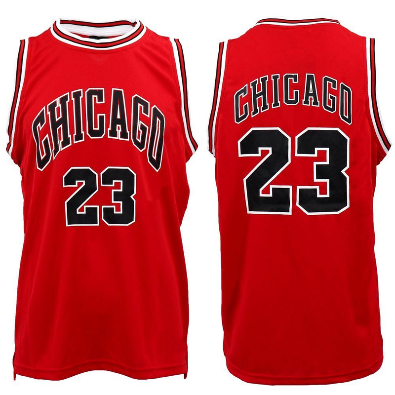 Men’s Basketball Jersey – Red - Chicago 23, S