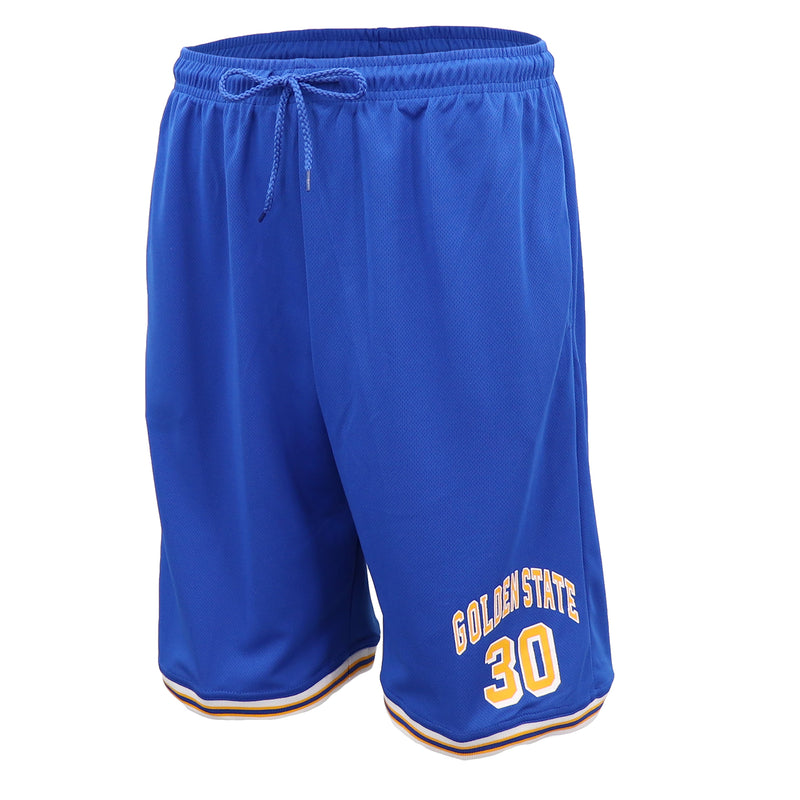Men’s Basketball Shorts – Blue - Golden State 30, 3XL