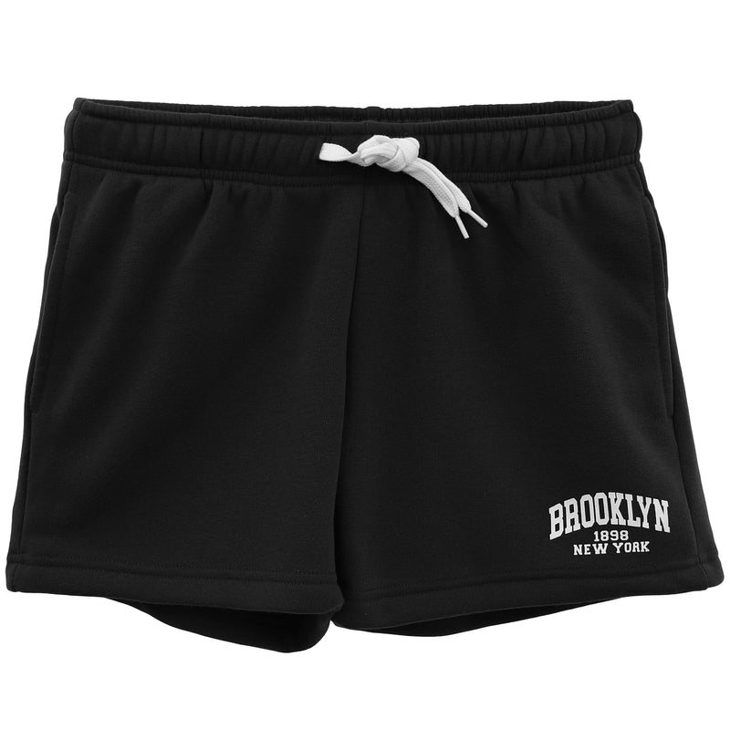 Women’s Brooklyn 1898 Fleece Shorts – Black, XL