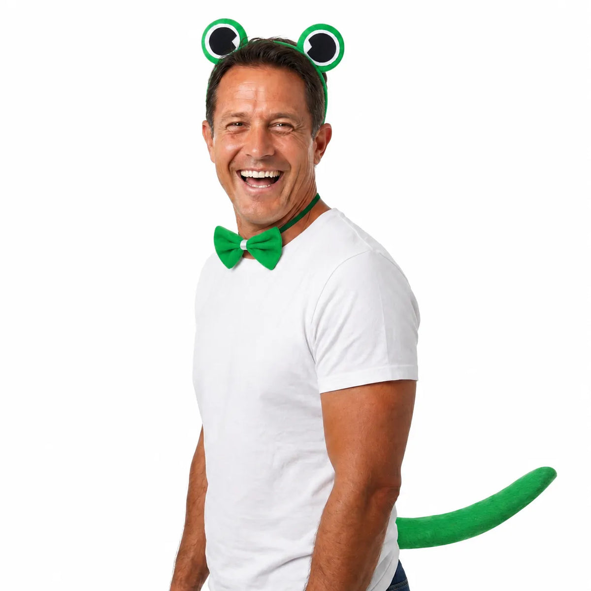 BR Costumes Three-Piece Animal Costume Accessory Set – Green Frog
