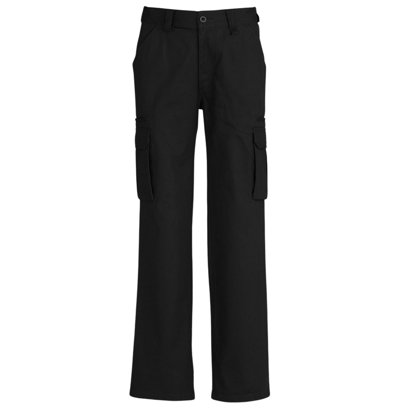 BR Apparel Men's Trousers – Black, Size 127cm
