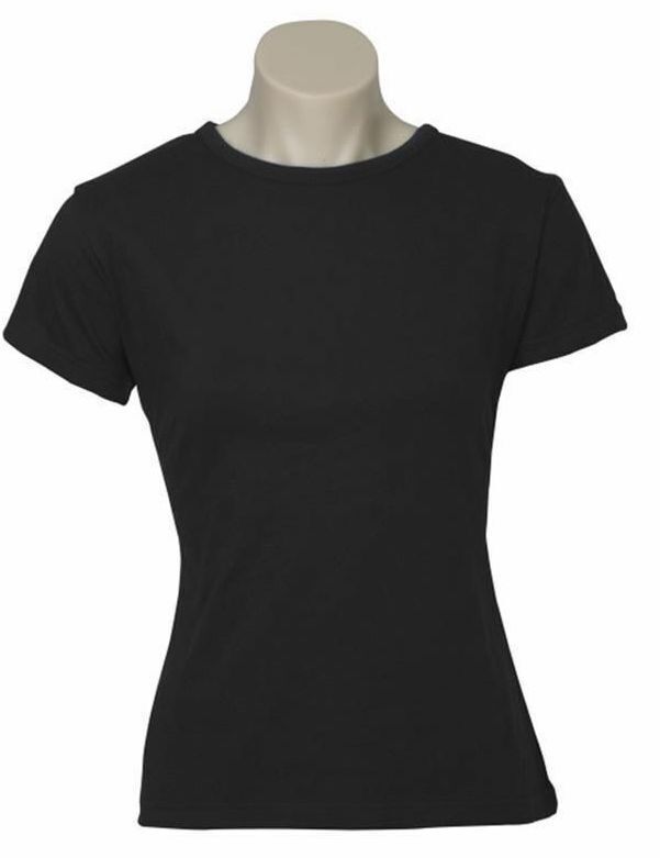 BR Apparel Women's T-Shirt – Black, Size 12
