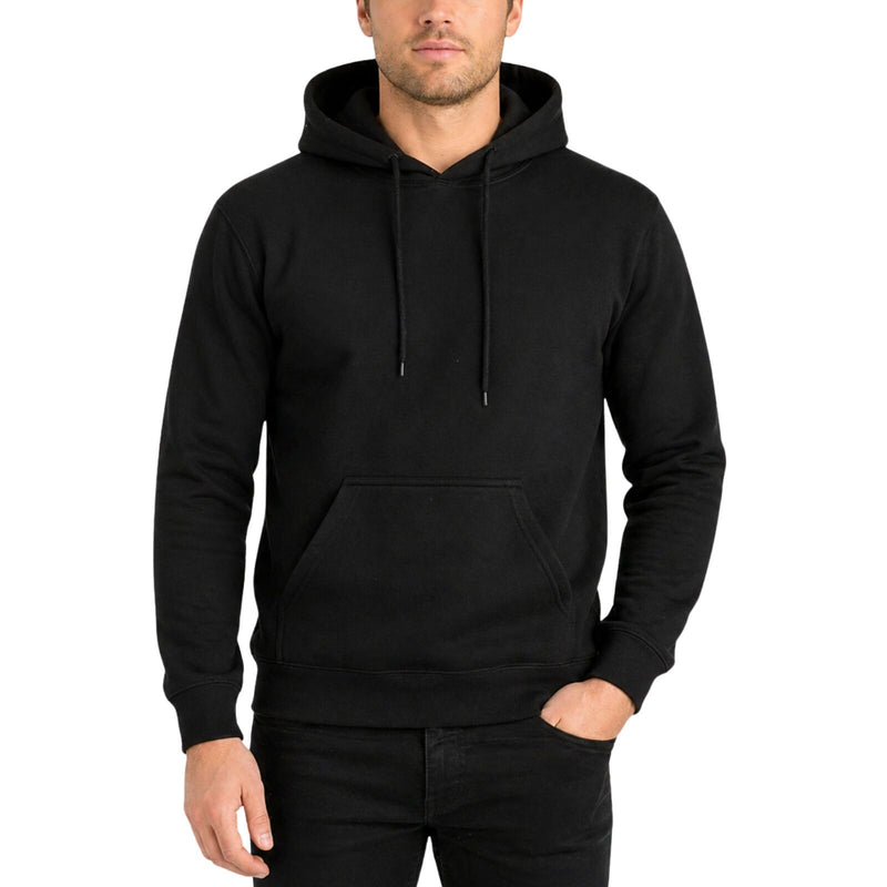 Sannfield Men's Hoodie – Black, Size 2XL