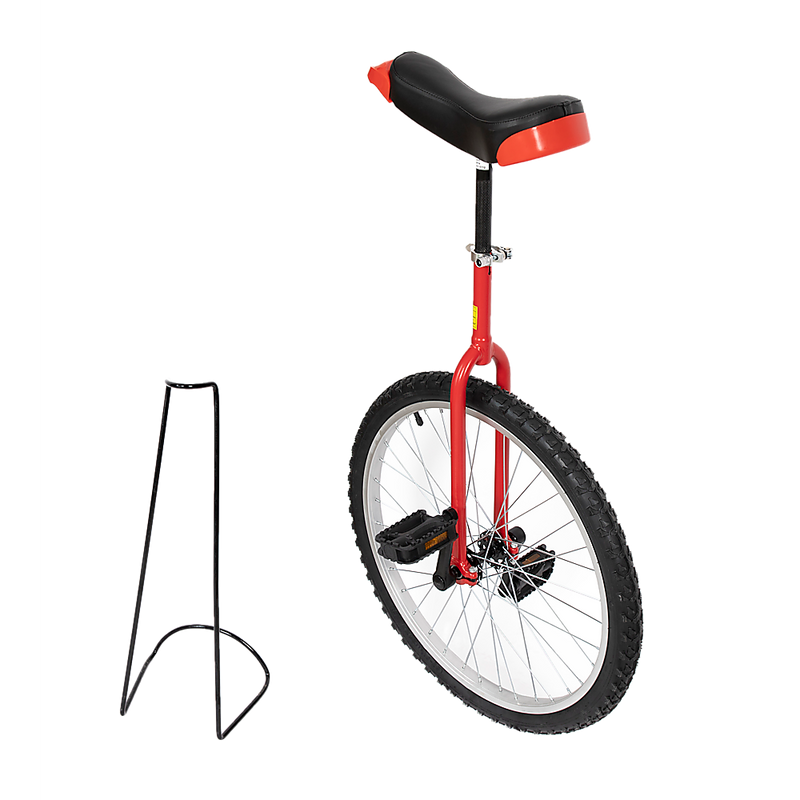 24 Inch Pro Circus Unicycle for Performance Training Indoor Show Use