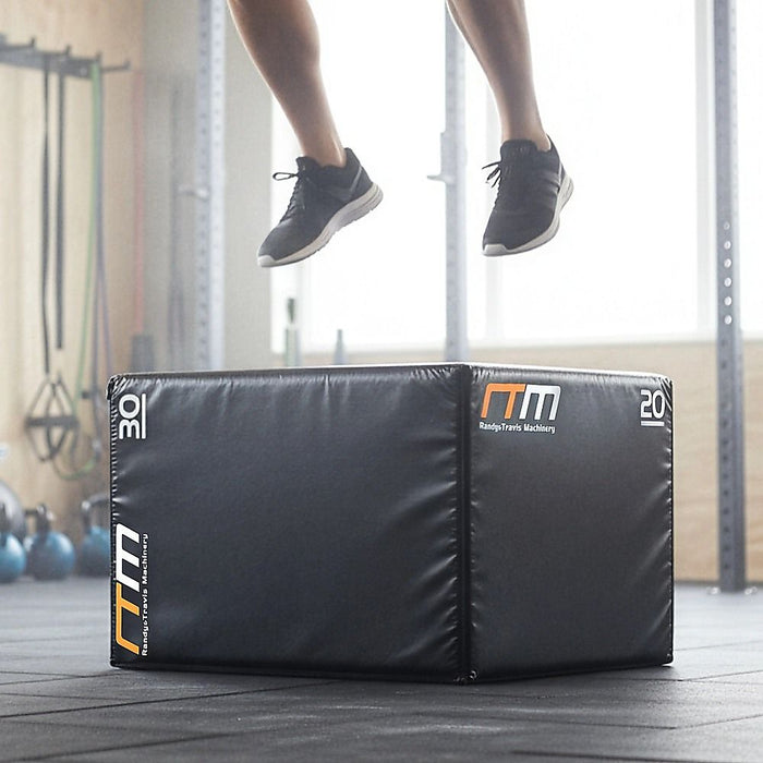 3 IN 1 Foam Plyo Games Plyometric Jump Box
