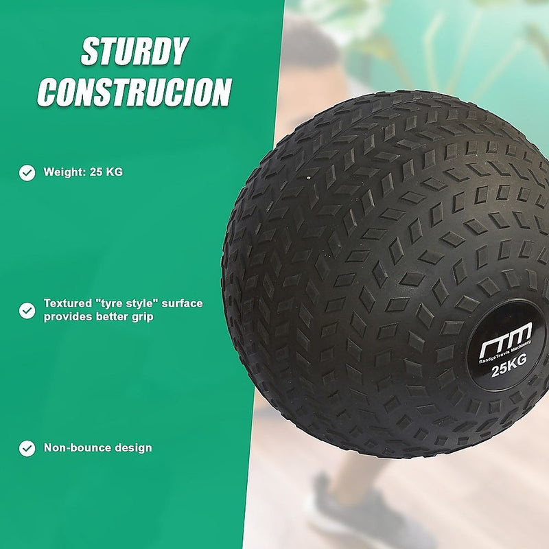 25kg Tyre Thread Slam Ball Dead Ball Medicine Ball for Gym Fitness