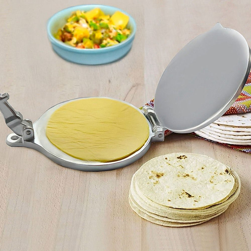 20cm Tortilla Press Flat Bread Maker Taco Roti Chapati Health Food Pastry