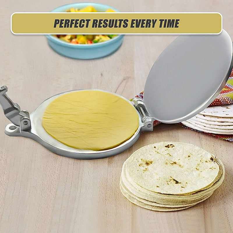 20cm Tortilla Press Flat Bread Maker Taco Roti Chapati Health Food Pastry