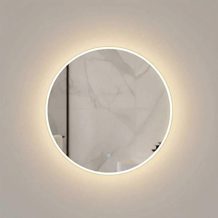 50cm LED Wall Mirror Bathroom Mirrors Light Decor Round