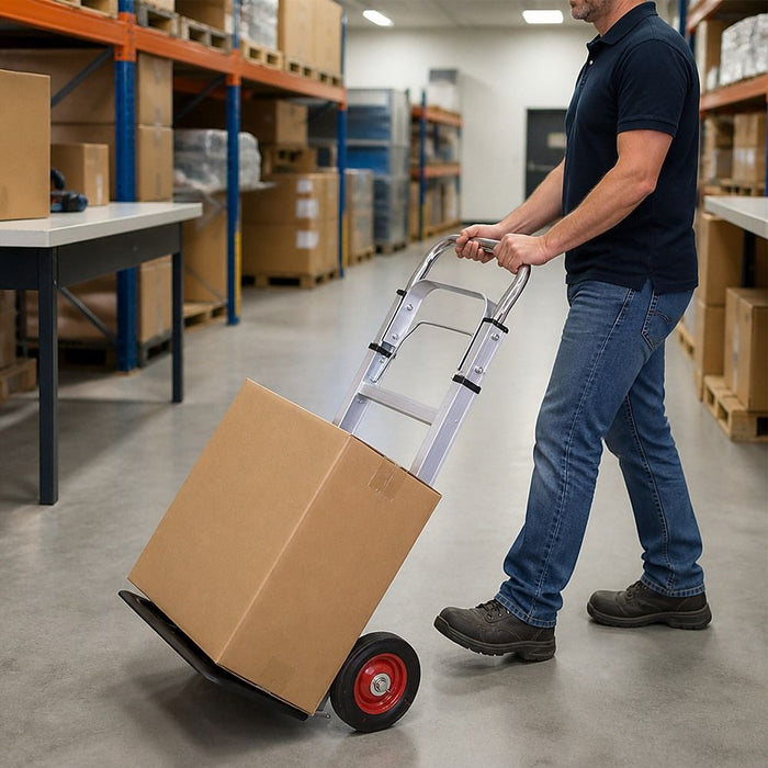 100kg Trolley Folding Hand Truck Sack Barrow