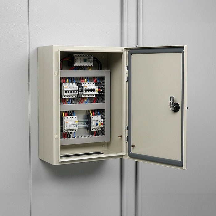 Carbon Steel Electrical Enclosure Box IP65 Wall Mount 400 x 300 x 200 mm