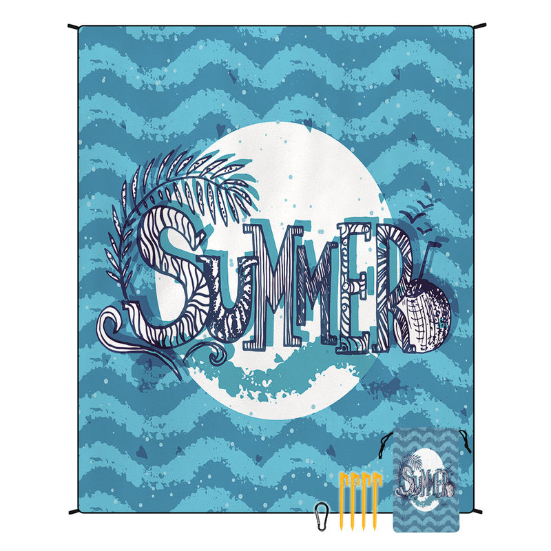 Beach and Picnic Mat – Style STD-001-20 Blue